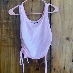 Pink shein Tank
